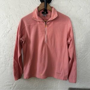 Patagonia Quarter Zip Synchilla Pink Sweater
